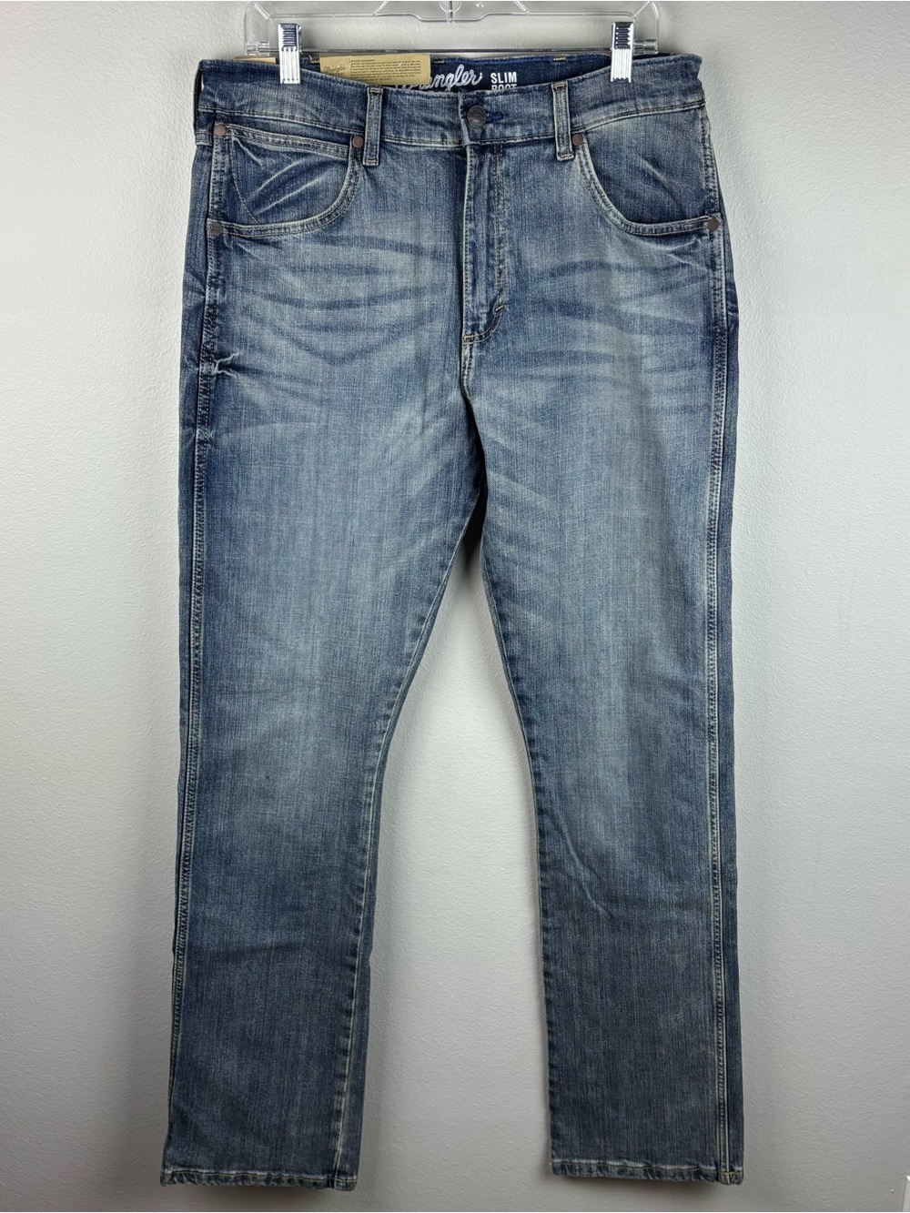 Wrangler Retro Slim Boot Jeans Mens Size 34x36 Bootcut Stretch New NWT